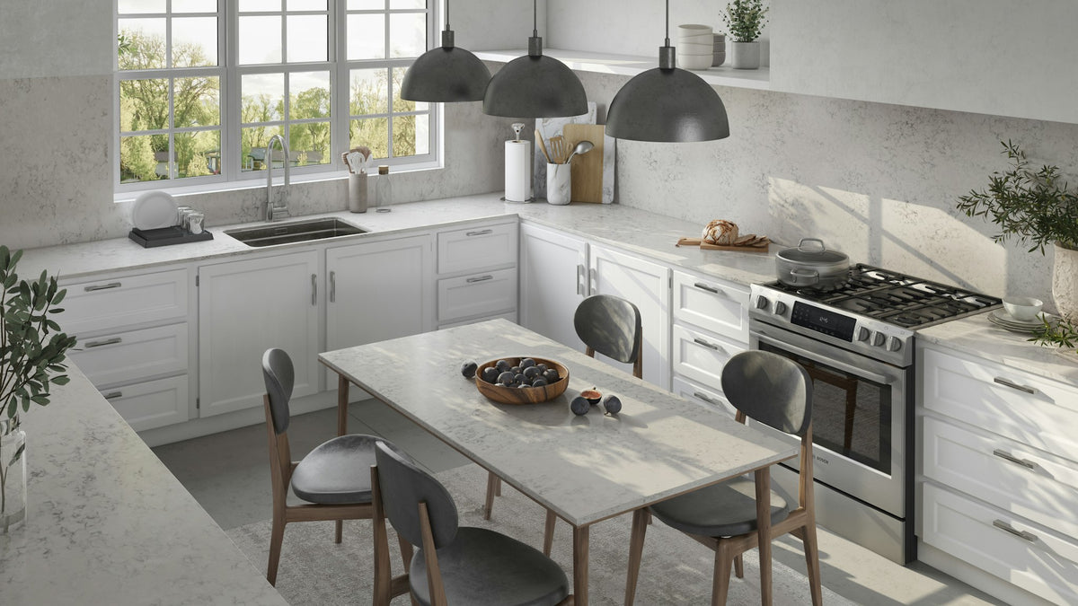 Silestone Helix — projet silestone h kitchen countertop | Union Stone
