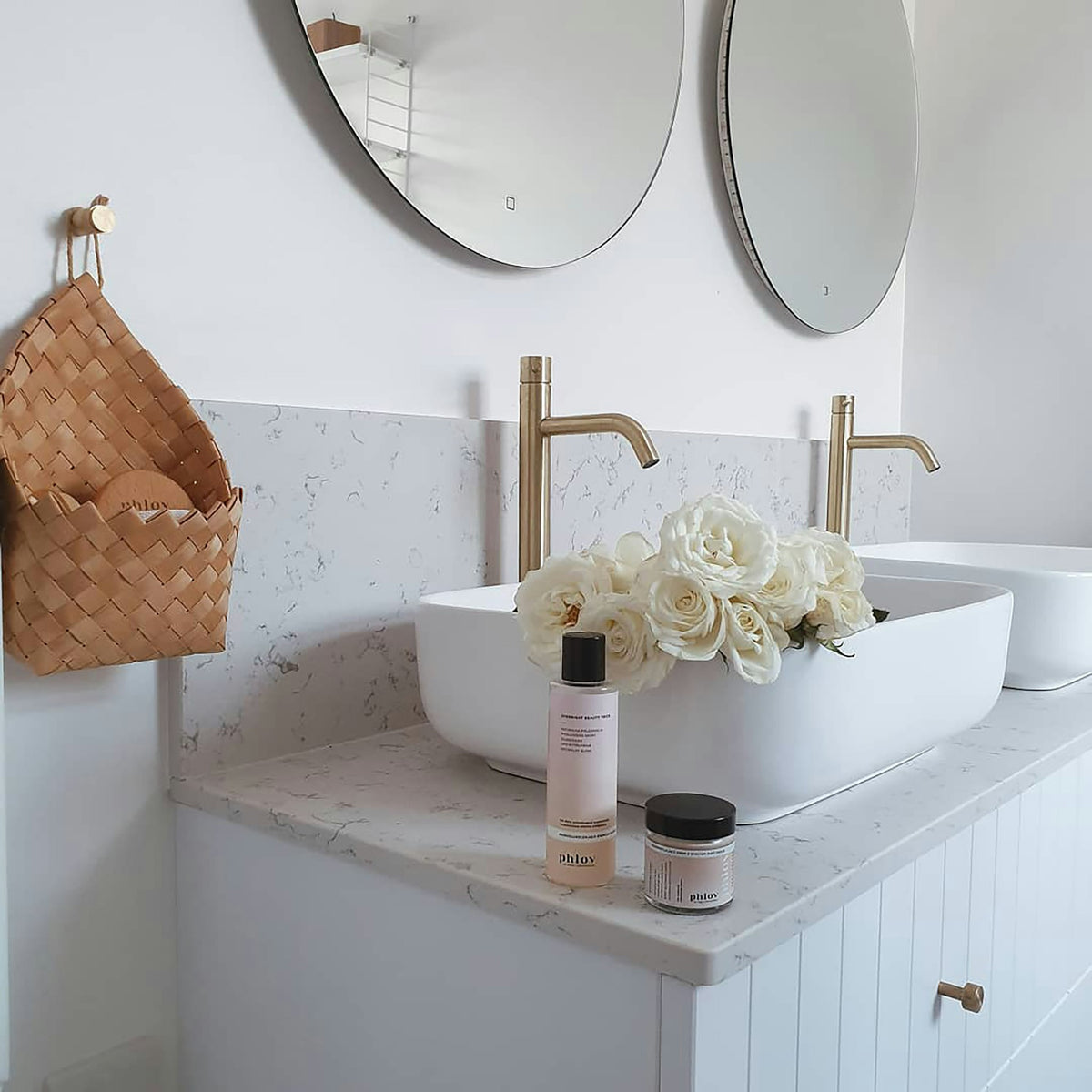 Silestone Lyra — projet mrs joannas bathroom | Union Stone