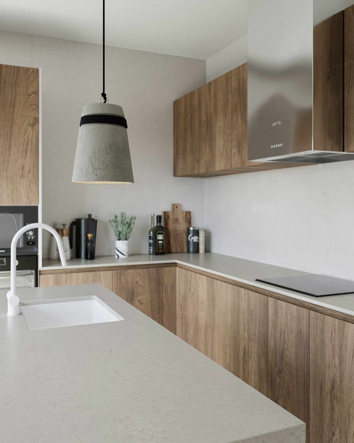 Silestone Motion Grey — projet 240923 cocina motion grey cmgeneral | Union Stone