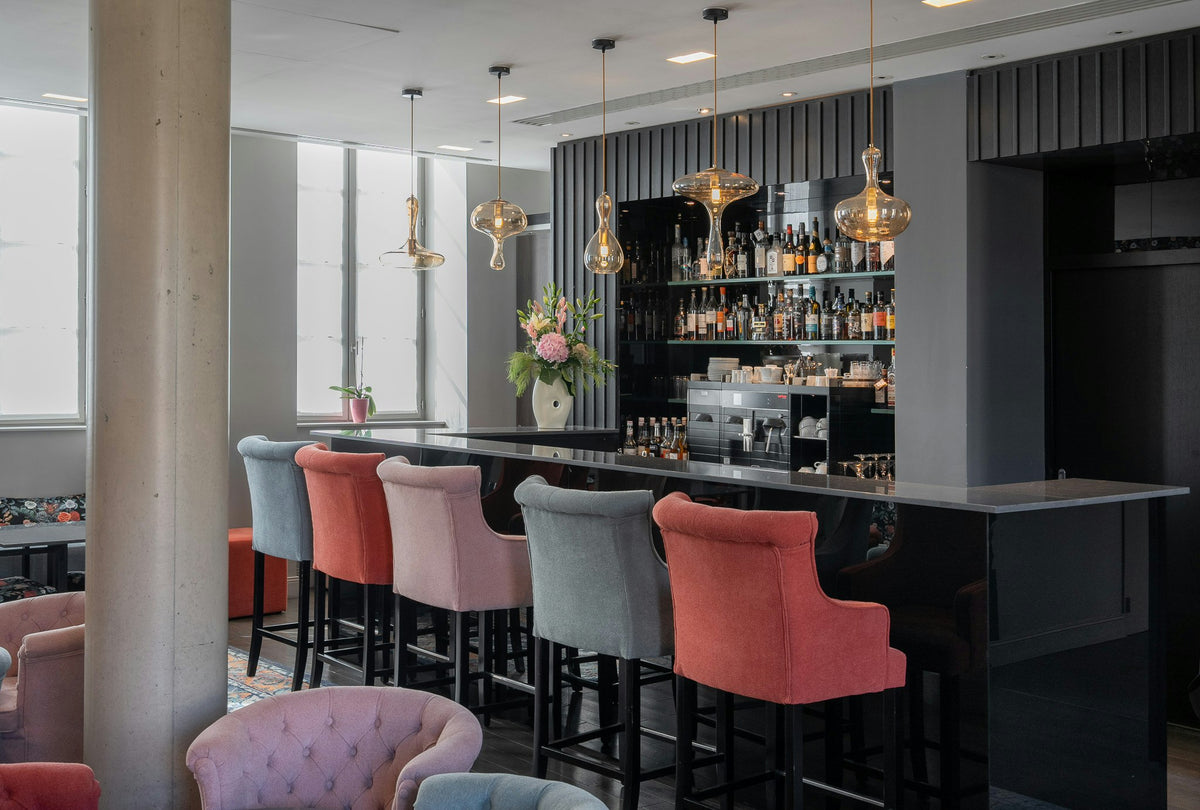 Silestone Parisien Bleu — projet grand hotel de castres | Union Stone