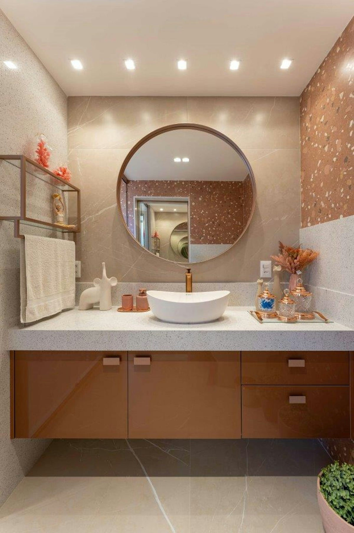Silestone Stellar Blanco13 — projet banheiro silestone | Union Stone