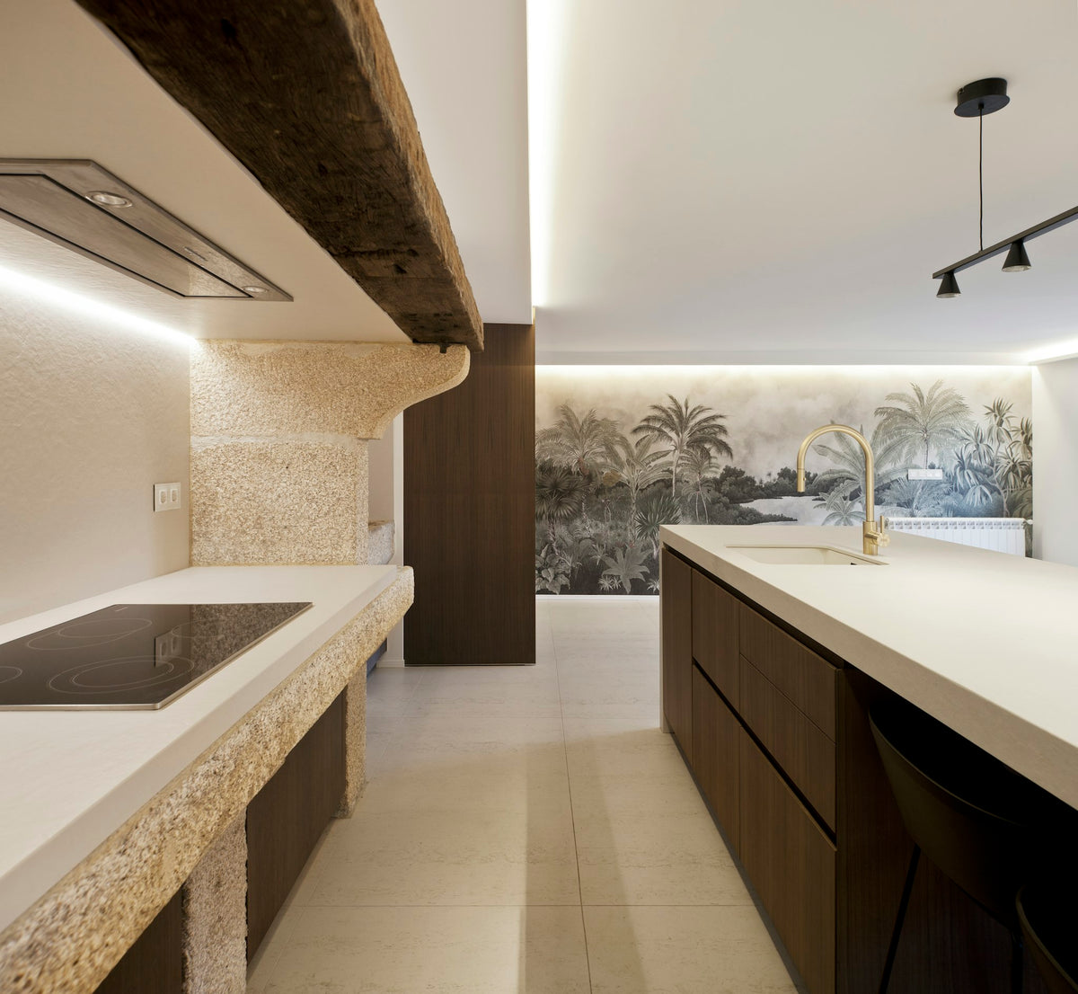 Silestone White Zeus — projet vivienda samil vigo | Union Stone
