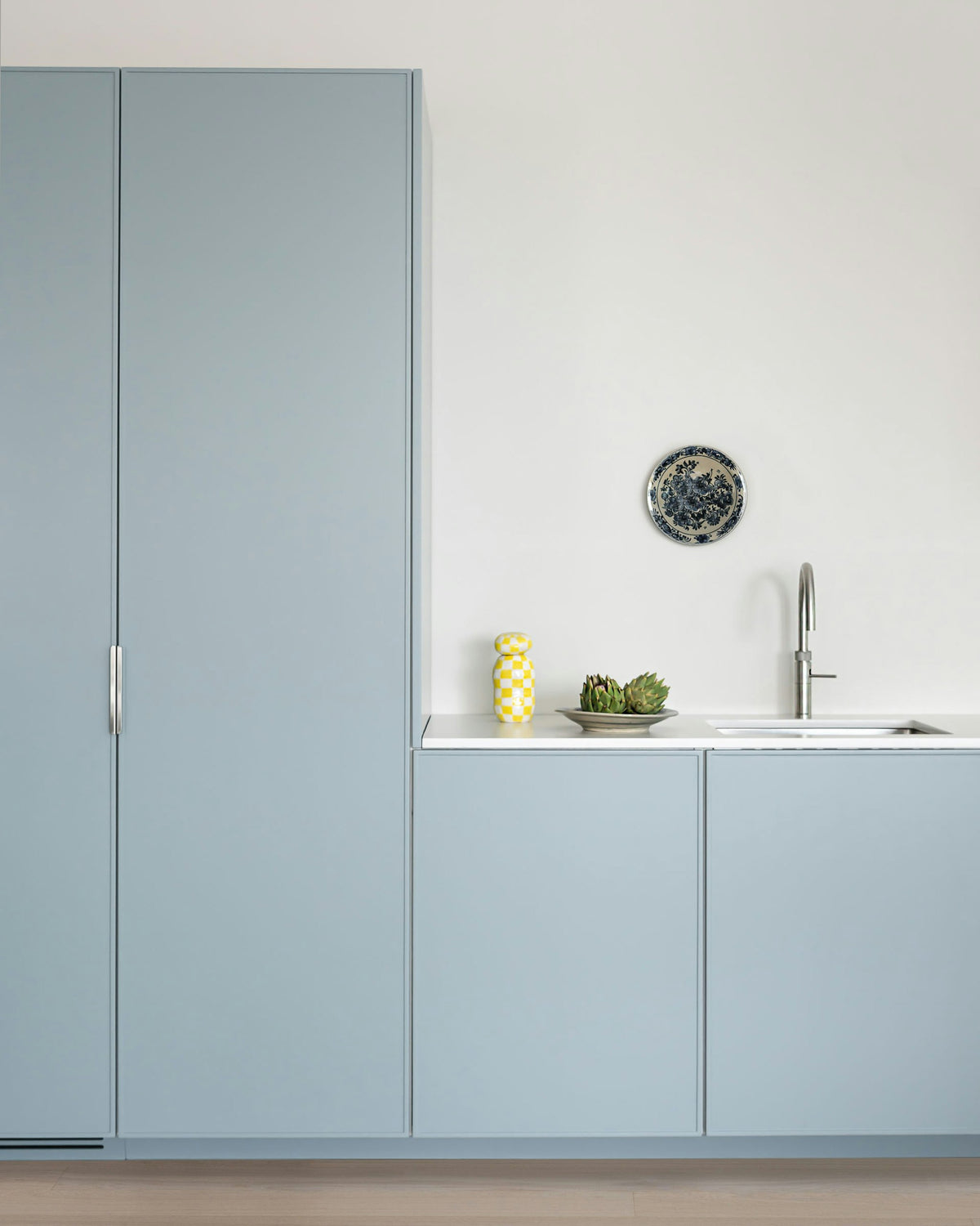 Silestone Yukon — projet blue framed | Union Stone